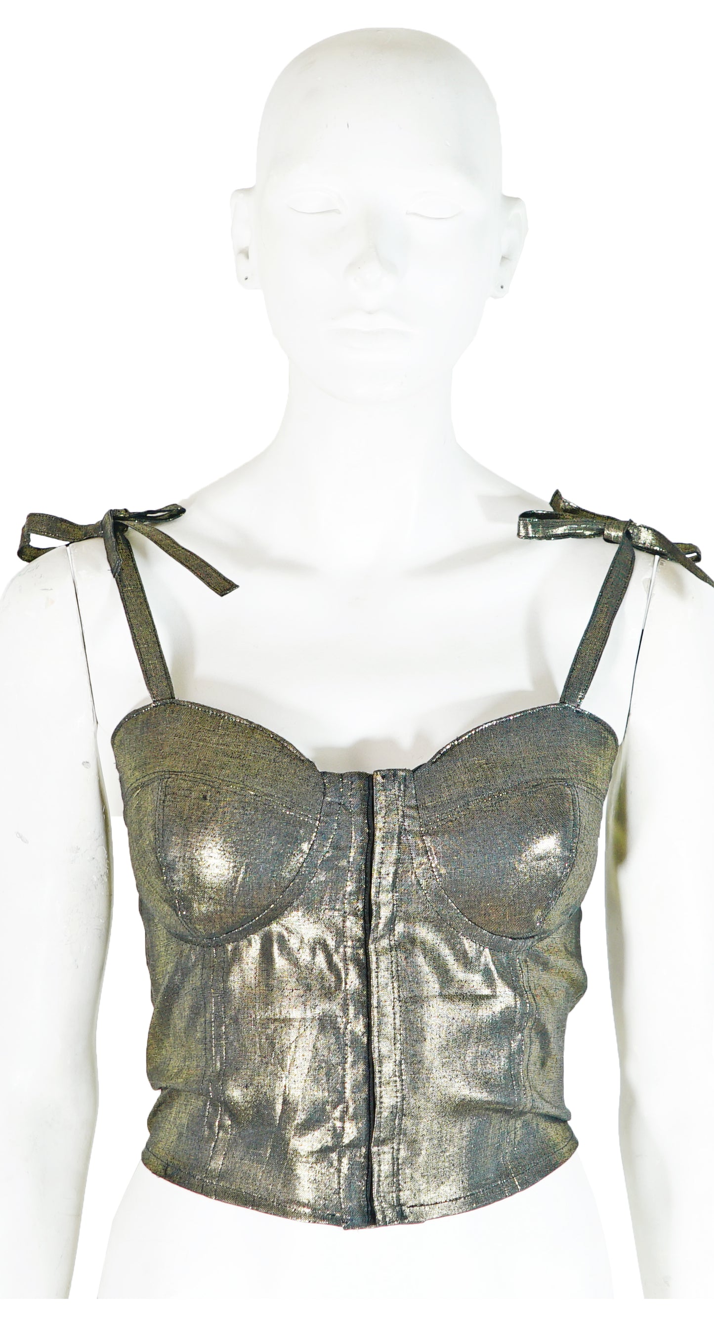 Bustier Dorado