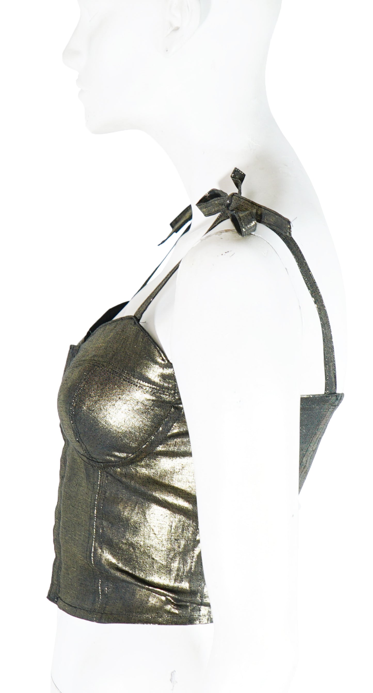 Bustier Dorado
