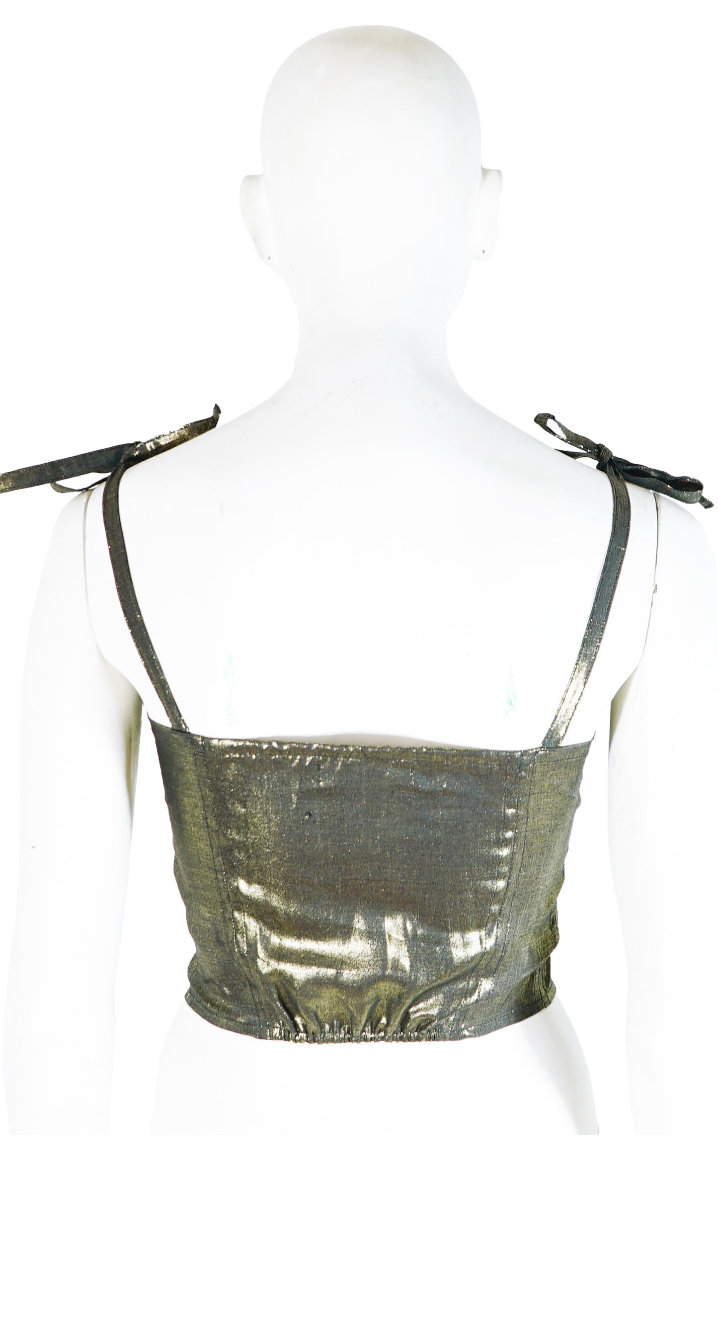 Bustier Dorado