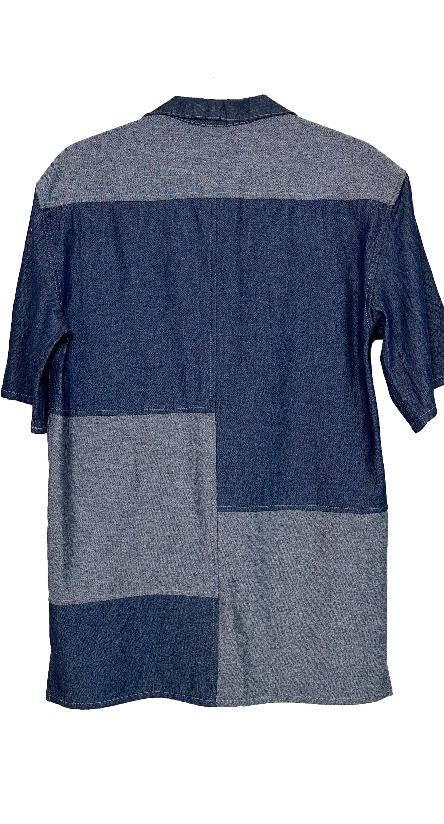 Camisa Mezclilla Block