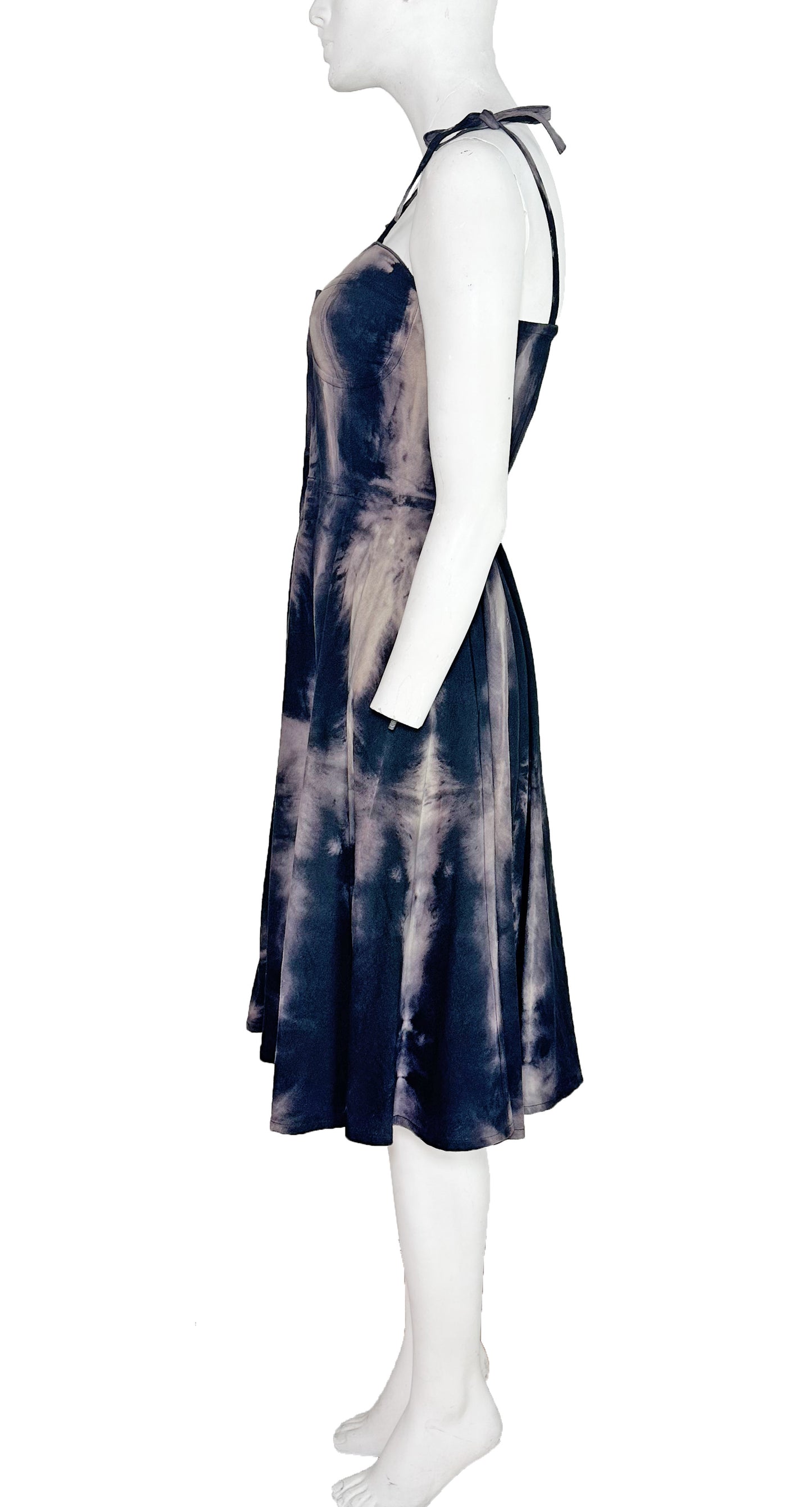 Vestido Bustier Gris