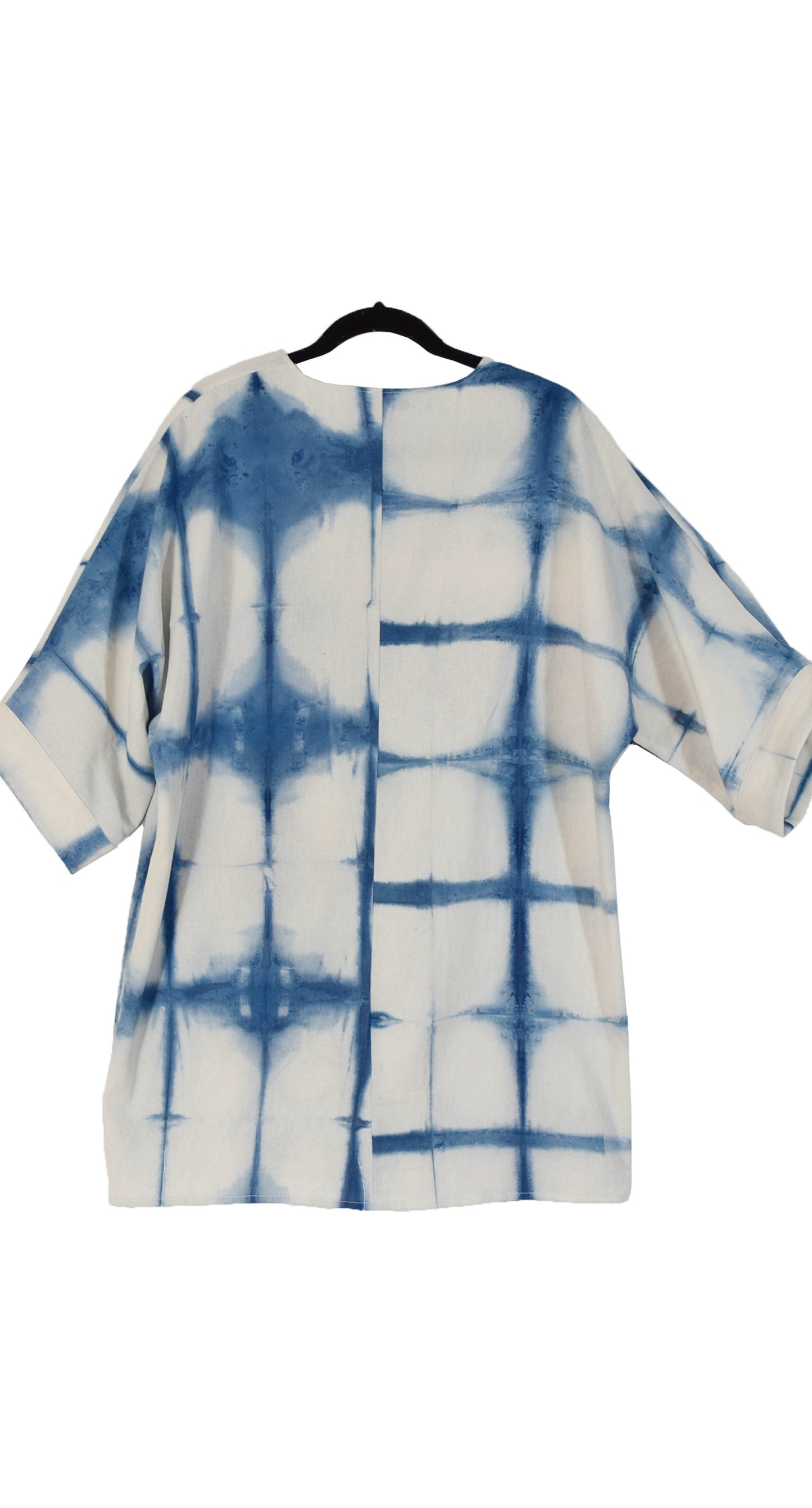 Blusón Vestido Amanda Shibori Añil