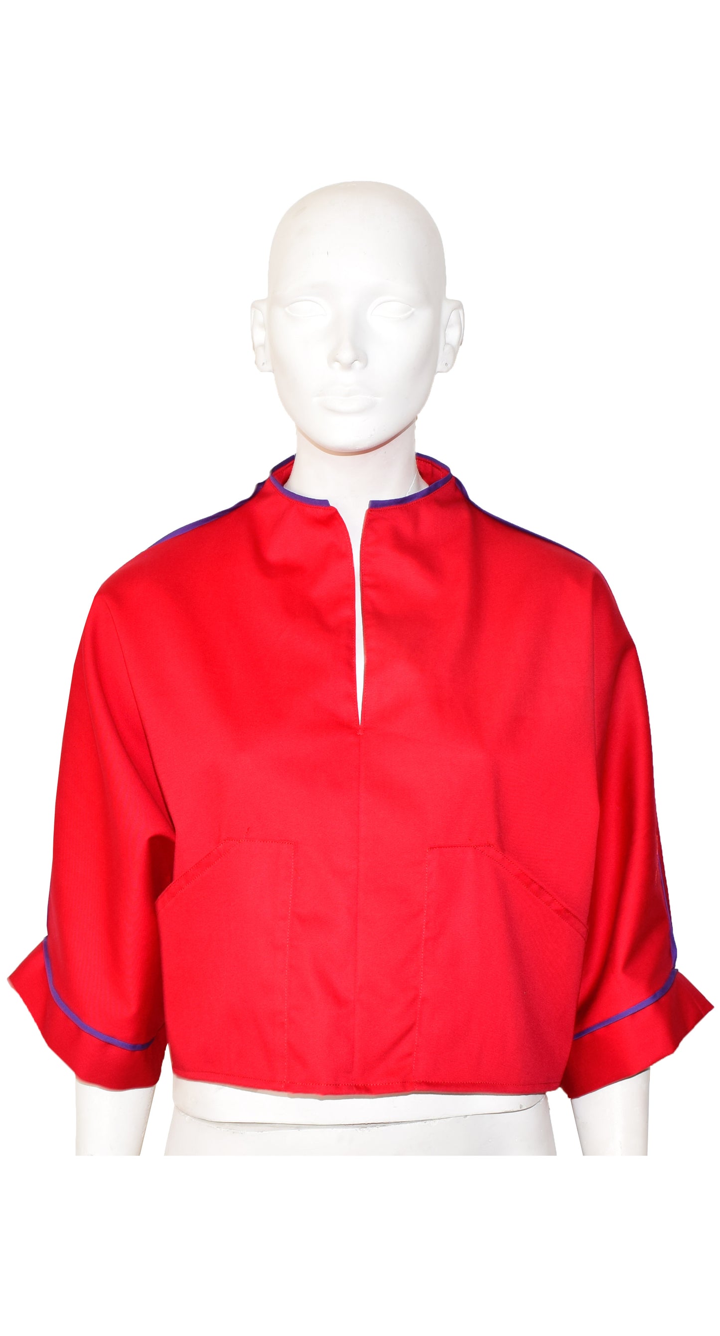 Crop Top Mao Rojo