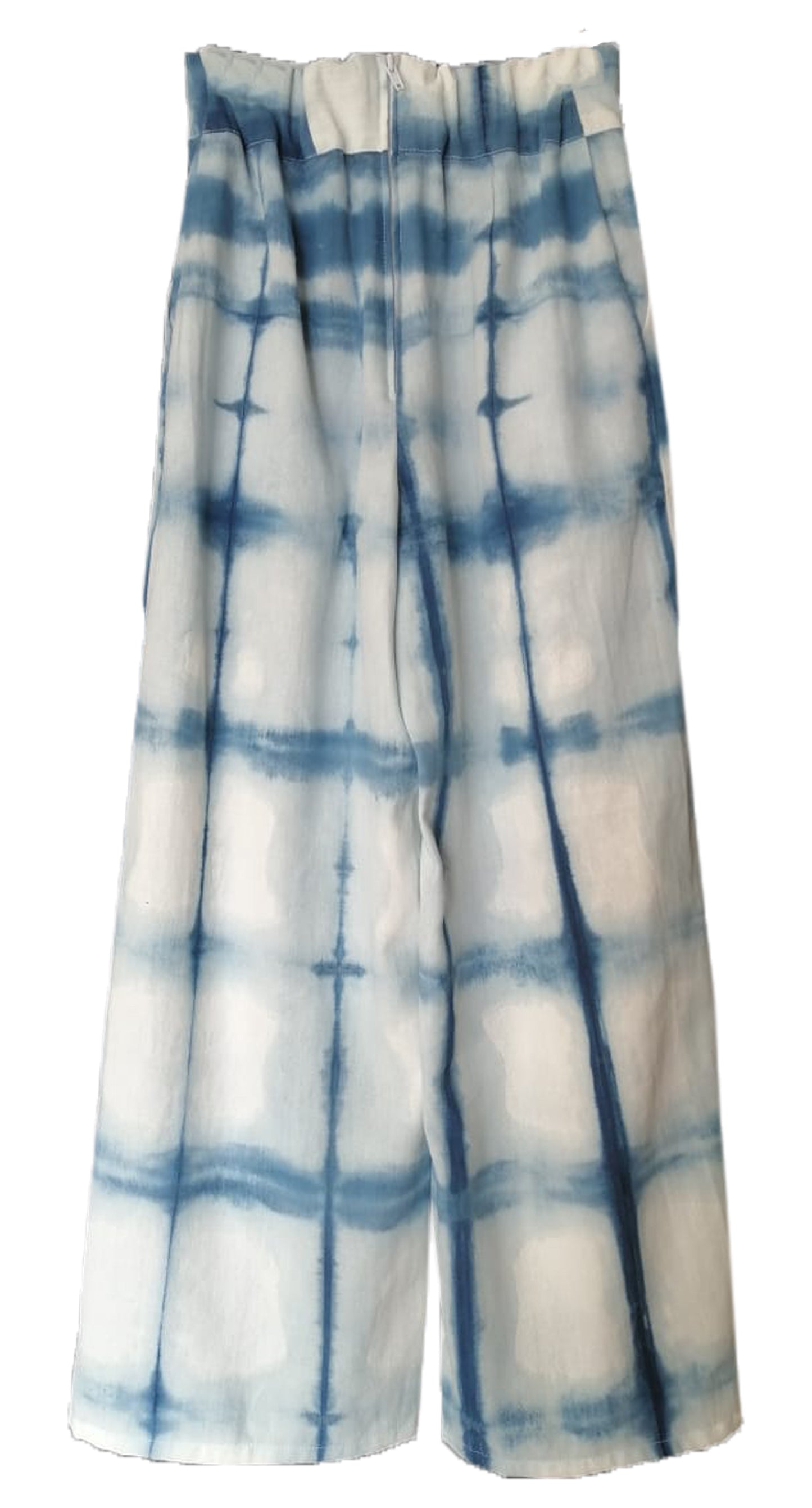 Pantalón Eva Añil Shibori