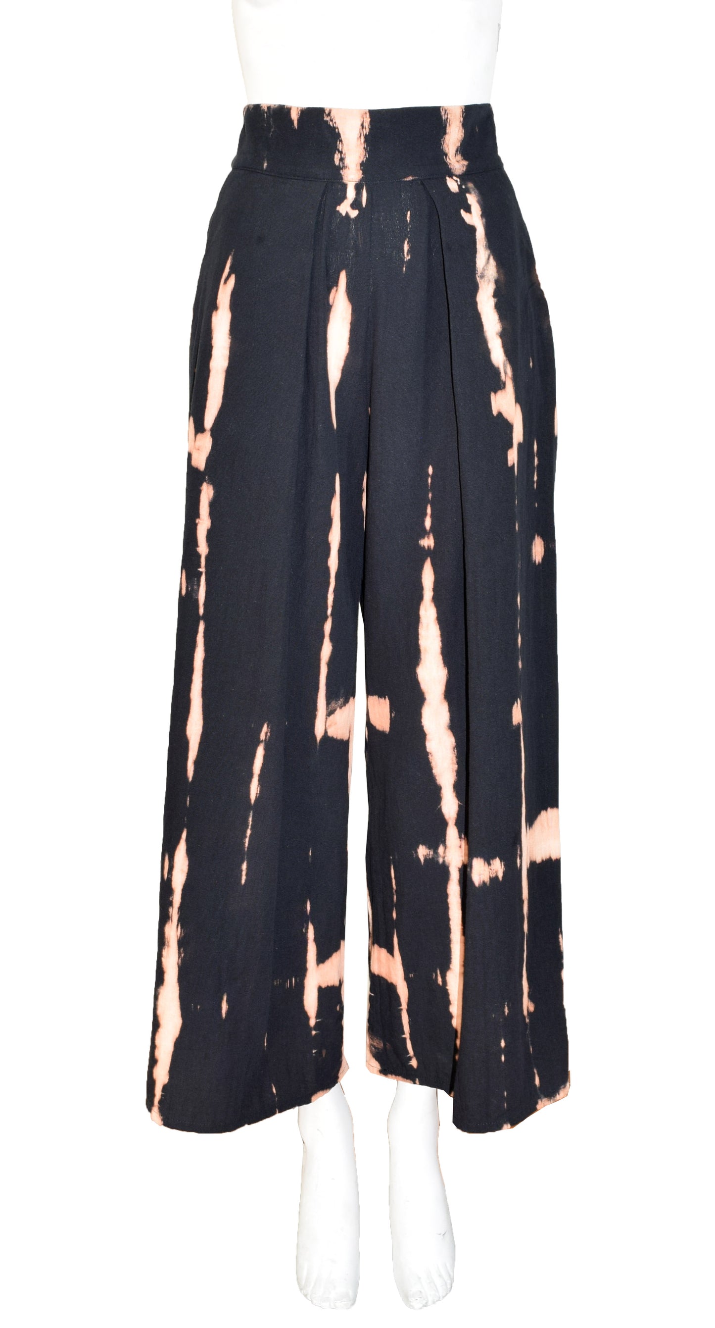 Pantalón Eva negro Shibori
