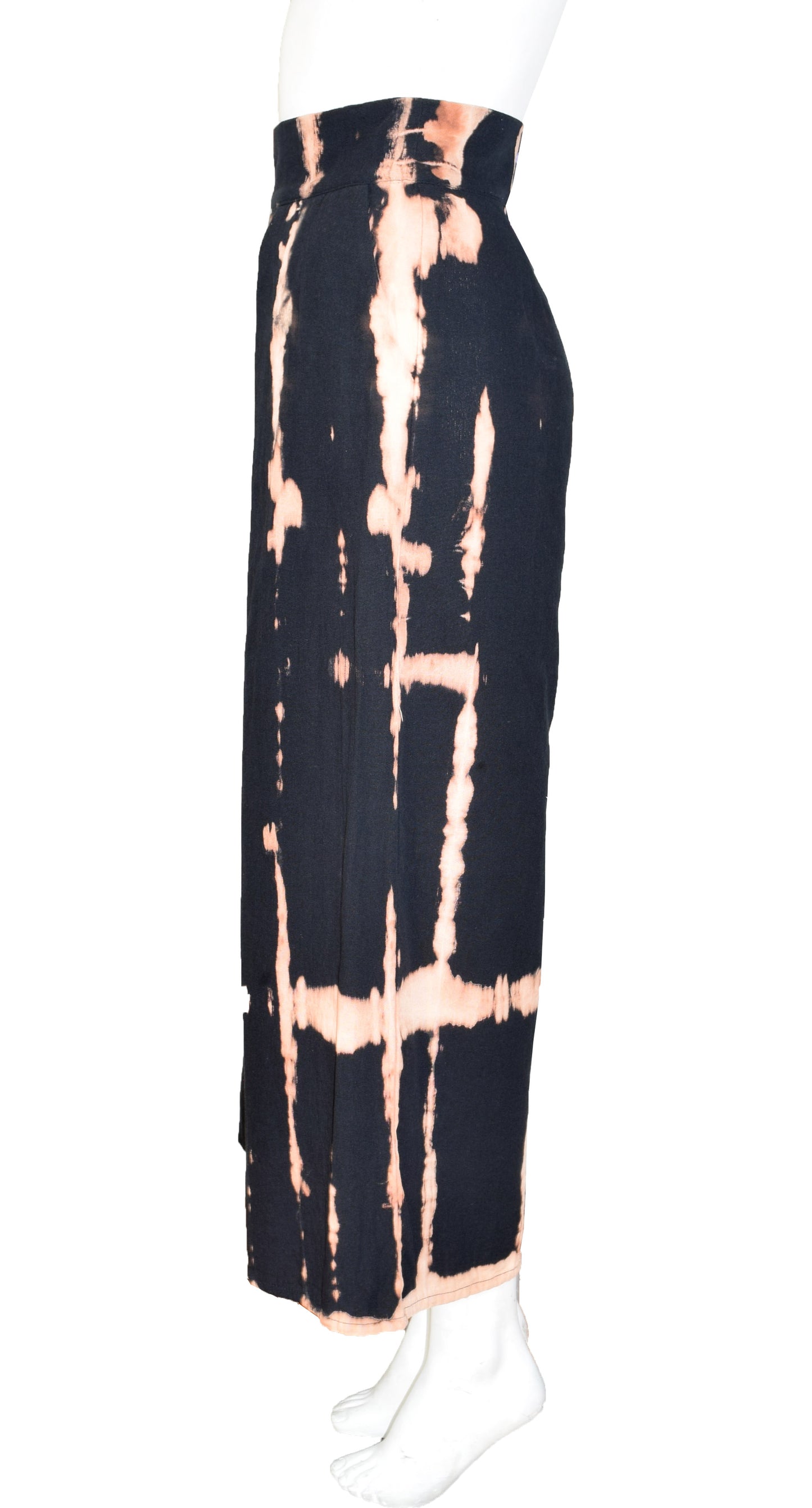 Pantalón Eva negro Shibori