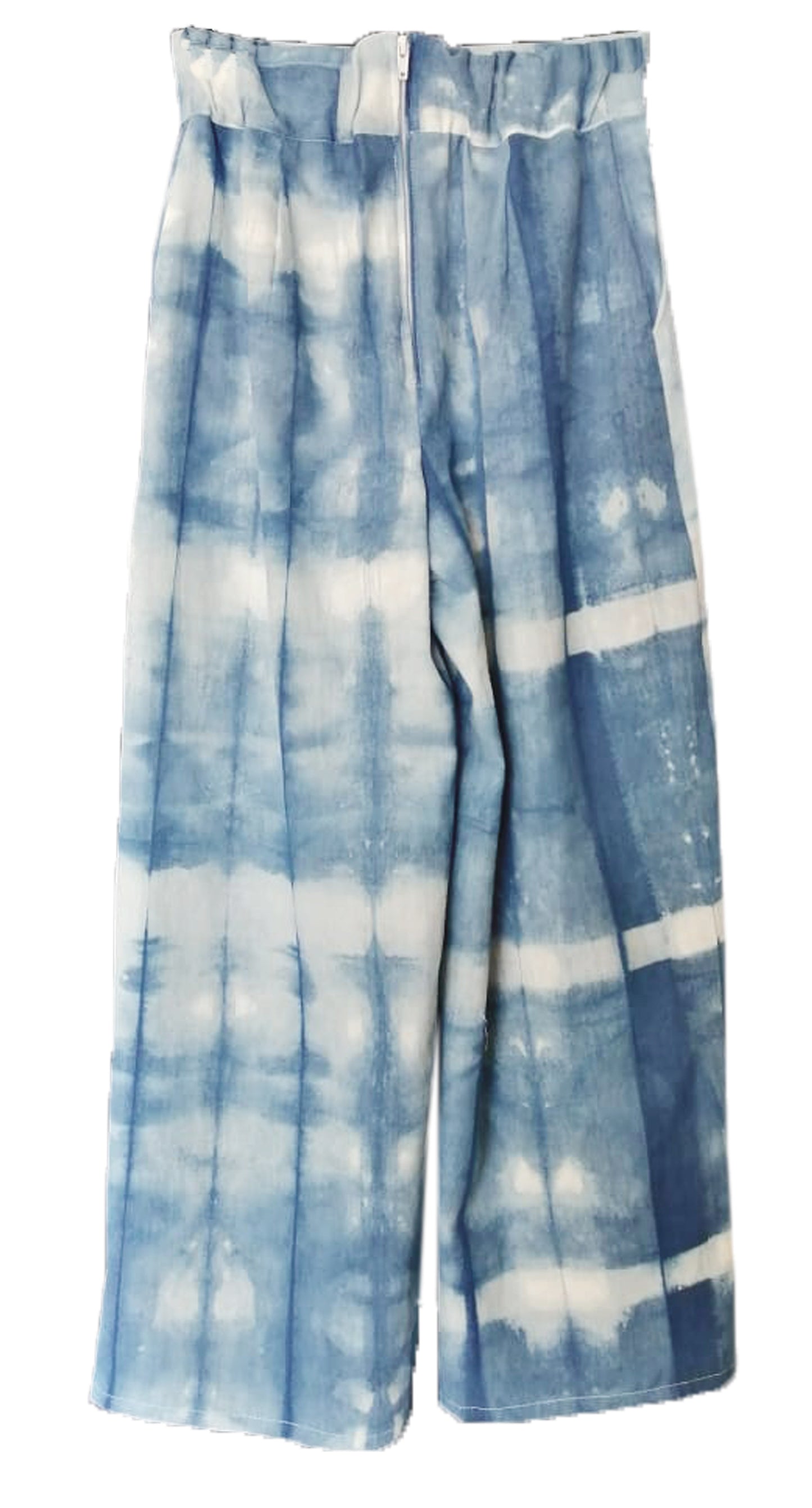 Pantalón Eva Añil Shibori