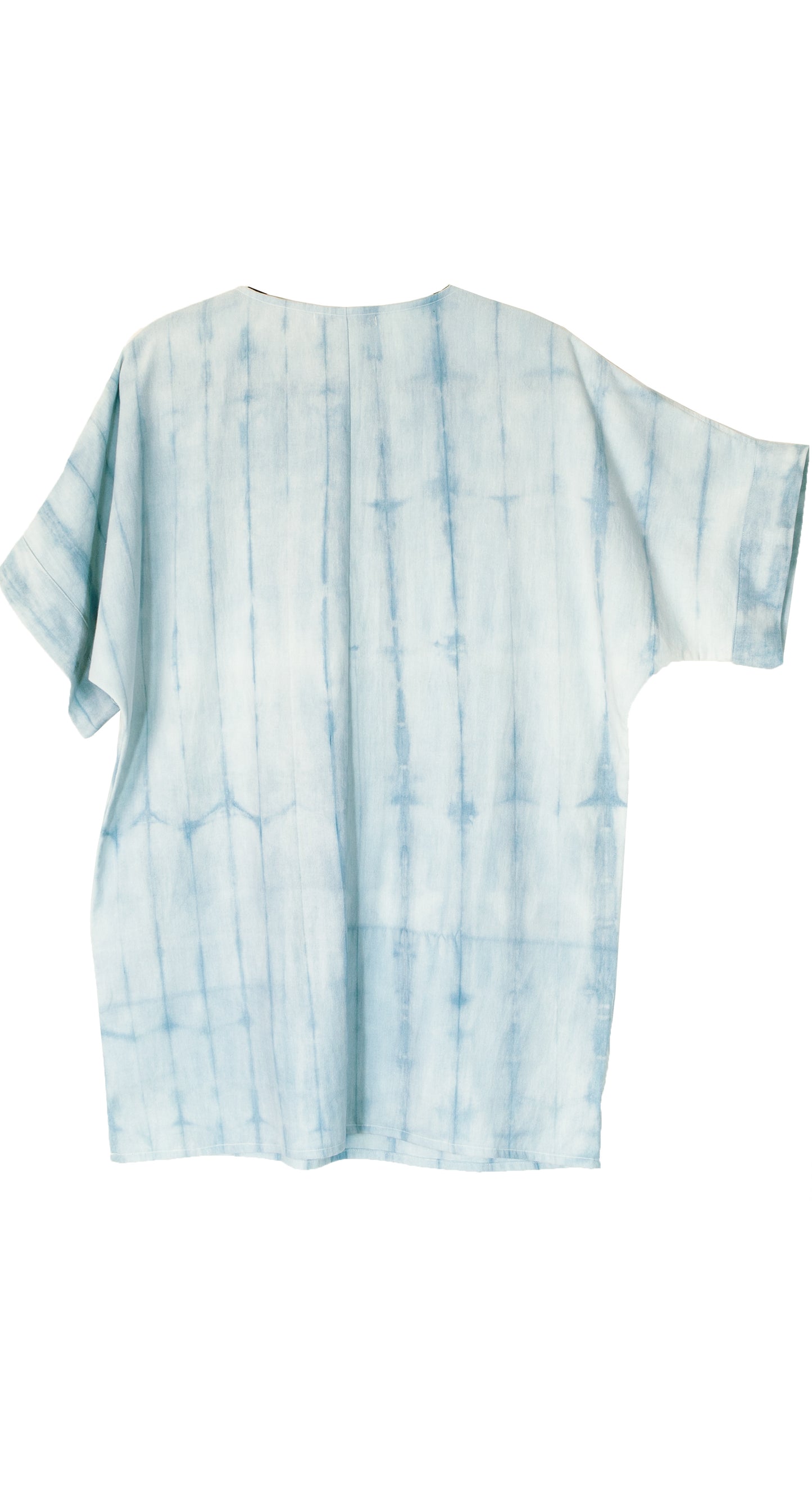 Vestido Amanda Shibori Añil