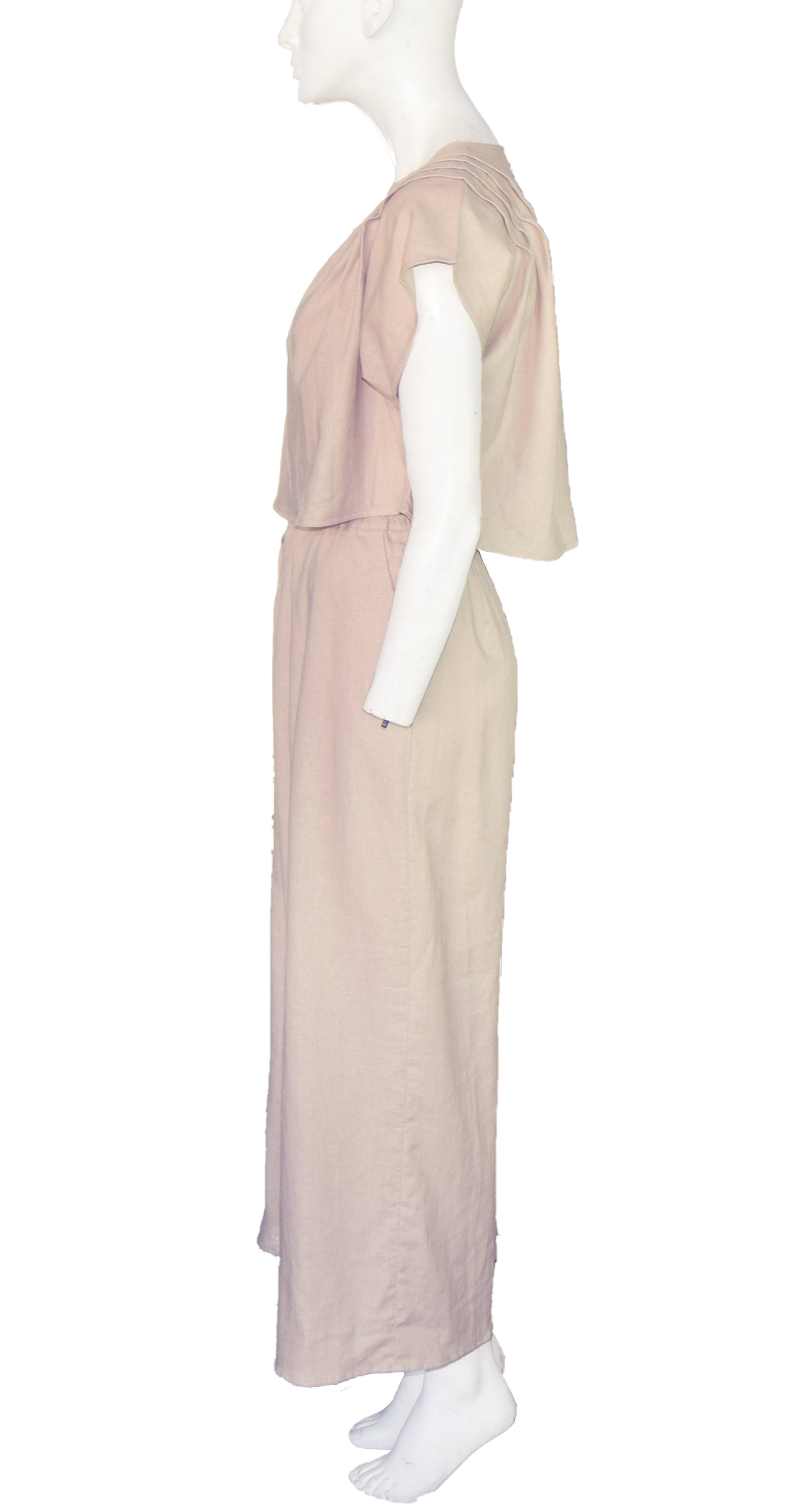 Pantalón Elisa Elástico Crudo