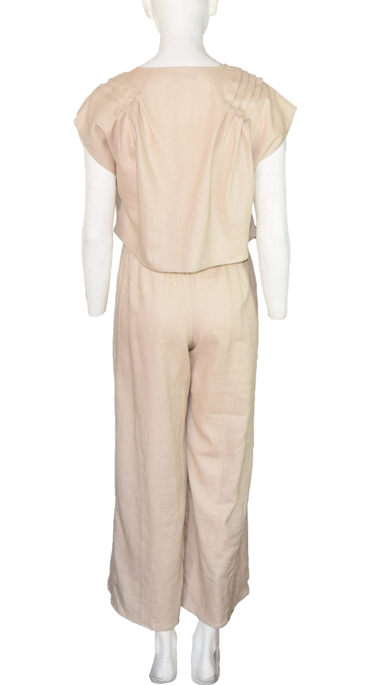Pantalón Elisa Elástico Crudo