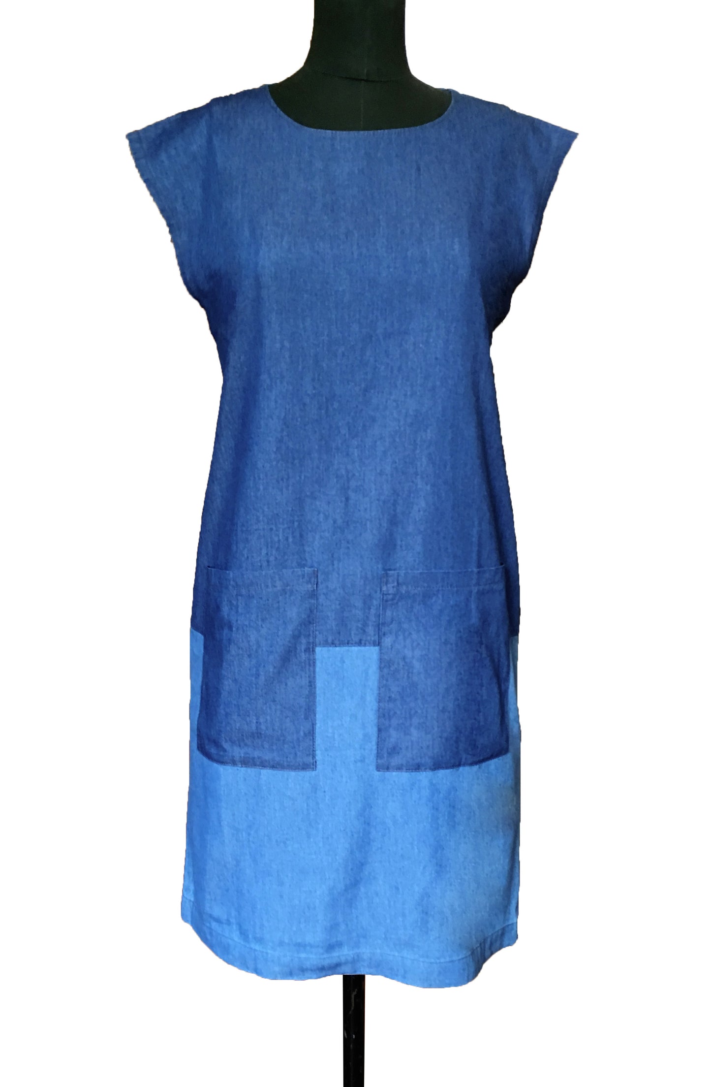 Vestido Cuadrado Mezclilla